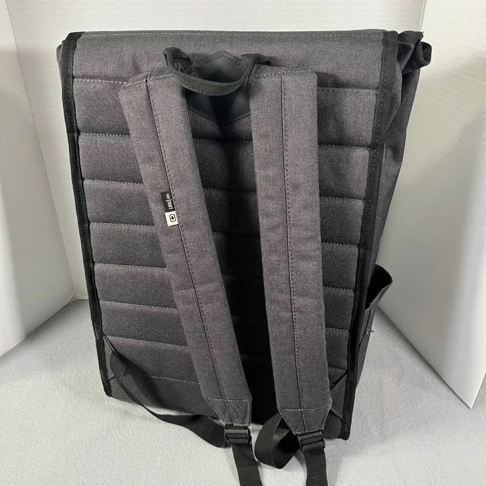 OGIO Dark Gray Backpack with Flamingo Logo Laptop School Travel Bag Padded‎